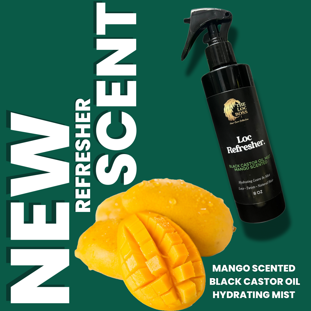 Loc Refresher | Mango Black Castor Oil Mist