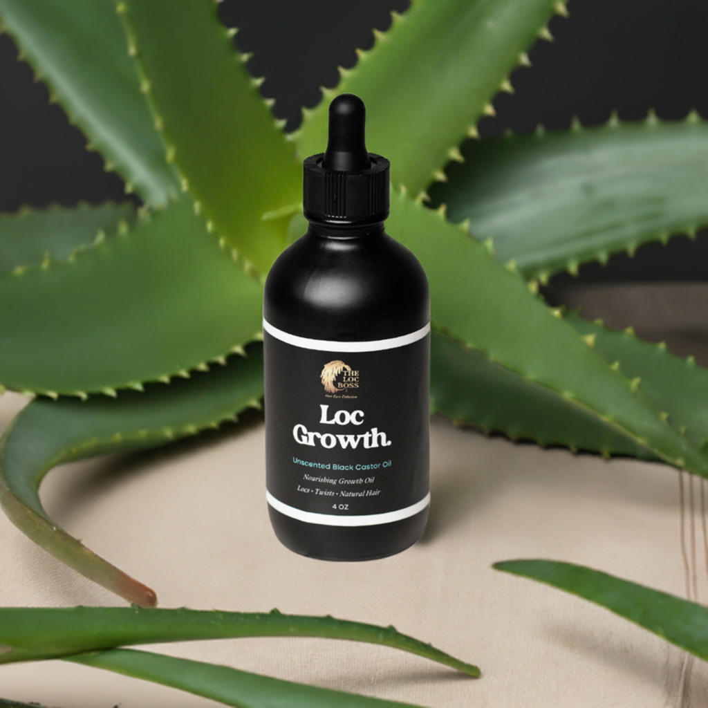 Loc Growth Oil | Unscented Black Castor Oil