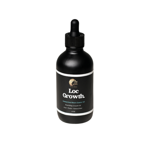 Loc Growth Oil | Unscented Black Castor Oil