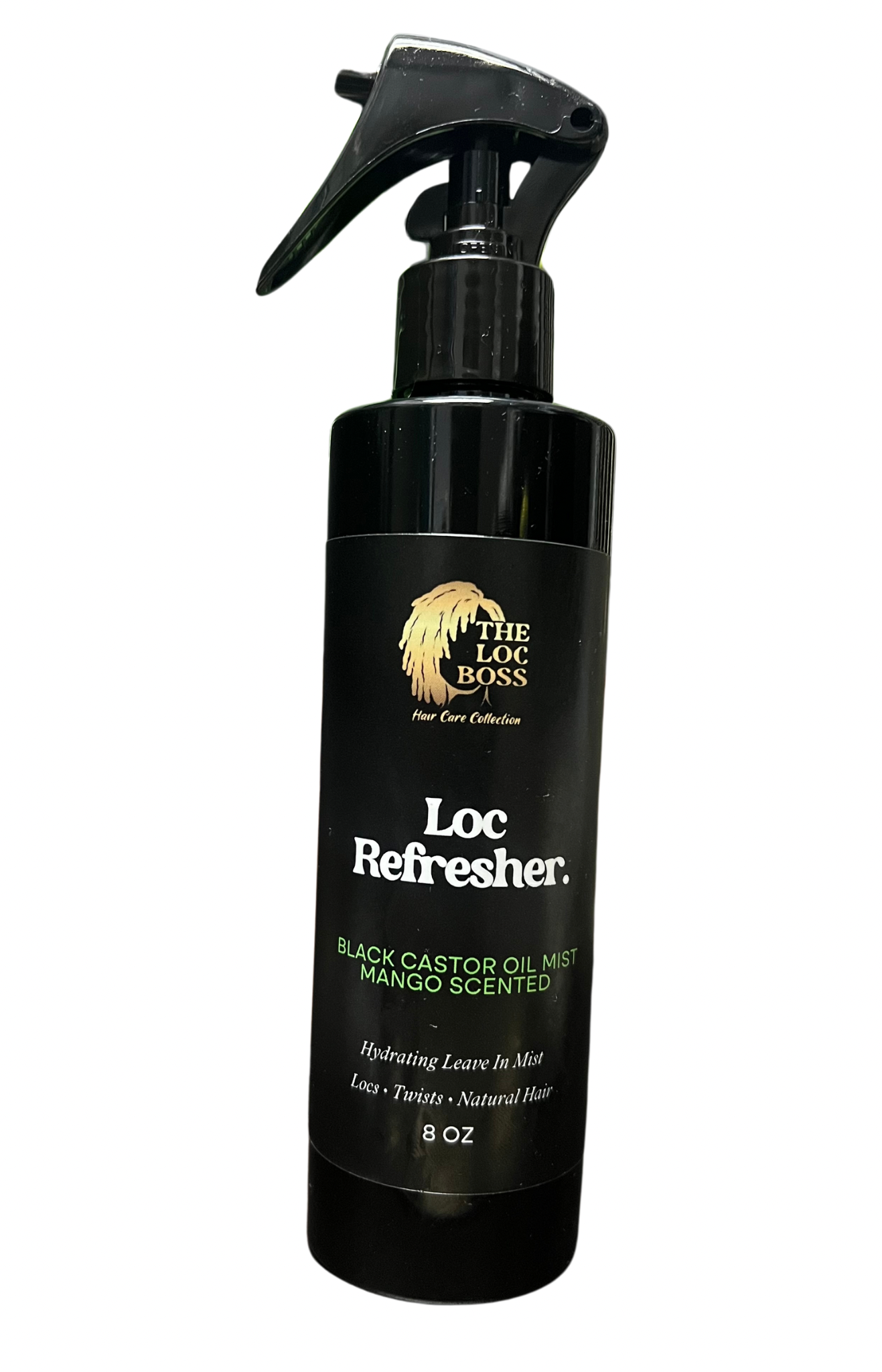Loc Refresher | Mango Black Castor Oil Mist β bosslocs.com