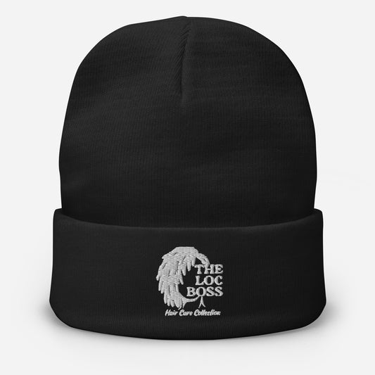 The Loc Boss Logo Beanie